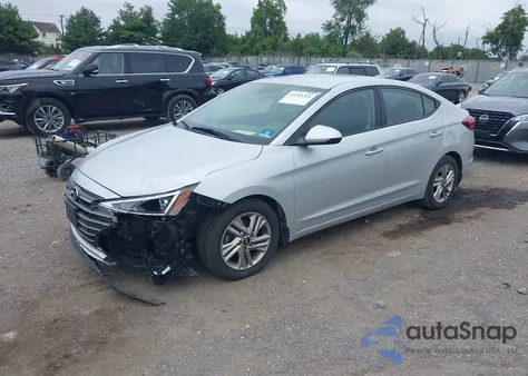 2020 Hyundai Elantra Sel из США, поврежденный, VIN 5NPD84LF7LH519099